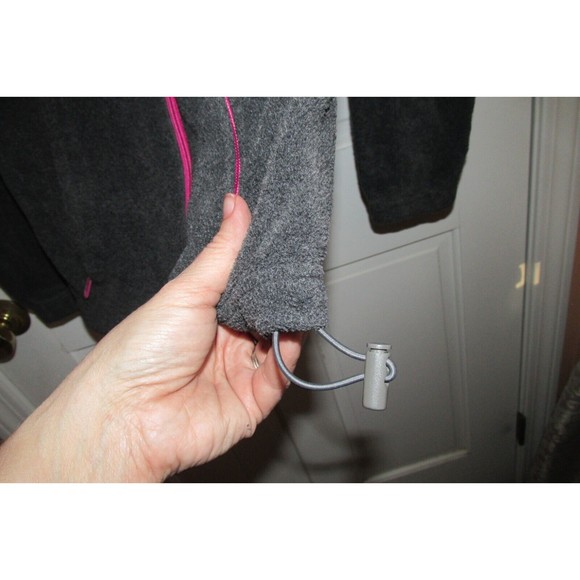 Columbia Women' Gray Full Zip Long Sleeve Zippered Pockets Fleece Jacket Size S - Picture 10 of 10